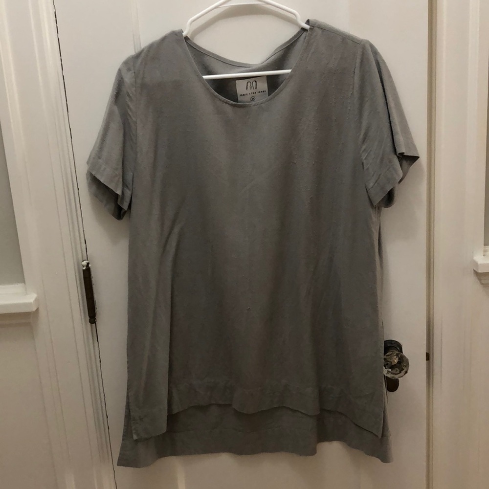 Jamie + the Jones split tee in smoke